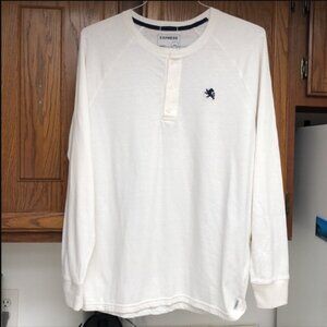 Express White Long Sleeve T-shirt M